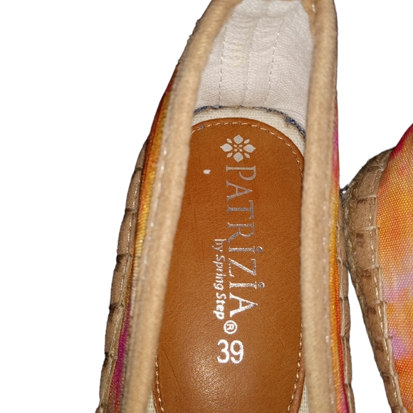 Patrizia by Spring Step Tie Dye Pull-On Espadrilles size 39 - Picture 12 of 14